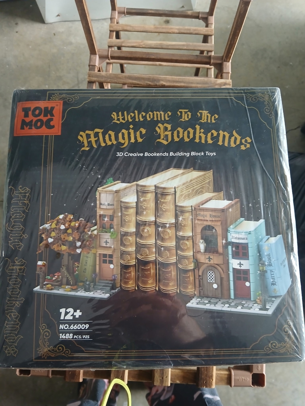 TOKMOC Magic Bookends 3D Building Block Set 1468 Pieces No. 66009 NEW SEALED